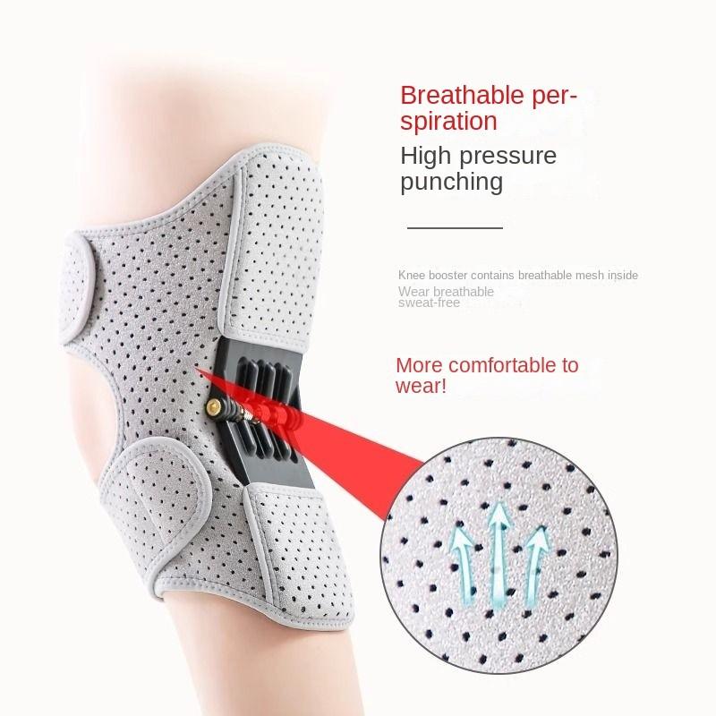 Knee Outdoor Sports Knee Pads Meniscus Leg Guard Artifact Booster Steel Plate Strap Knee Joint Protection Fixed Support