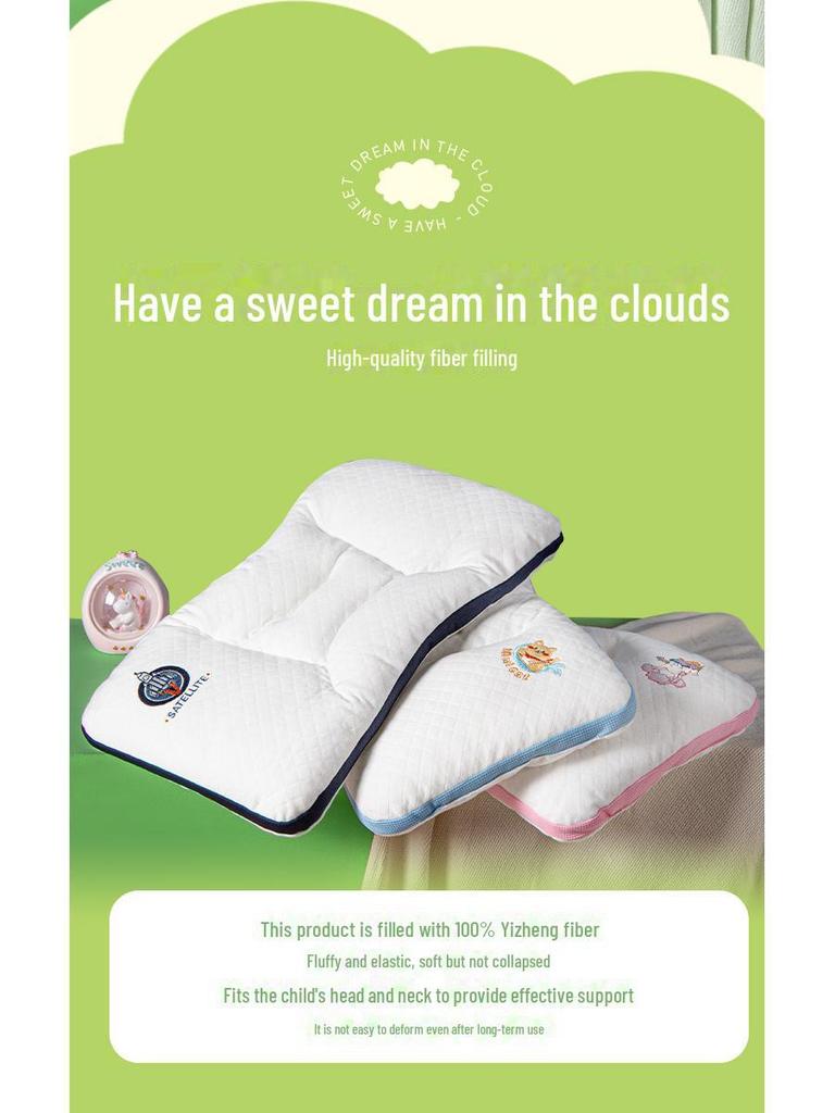 Duo Xi Ai Dětský kreslený polštářový vnitřek z čisté bavlny, 50x30 cm