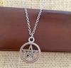 Vintage Evil Pentagram Necklace, Jewelry