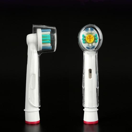 4Pcs Toothbrush Head Cover Dustproof Reusable Transparent Electric Toothbrush Heads Protection Case for Oral-B