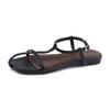 Summer New Flat-bottomed Cool Slippers Women Wear High-end Sense Daily Versatile Fairy Style Sandals Women Fashion Not Tired Feet