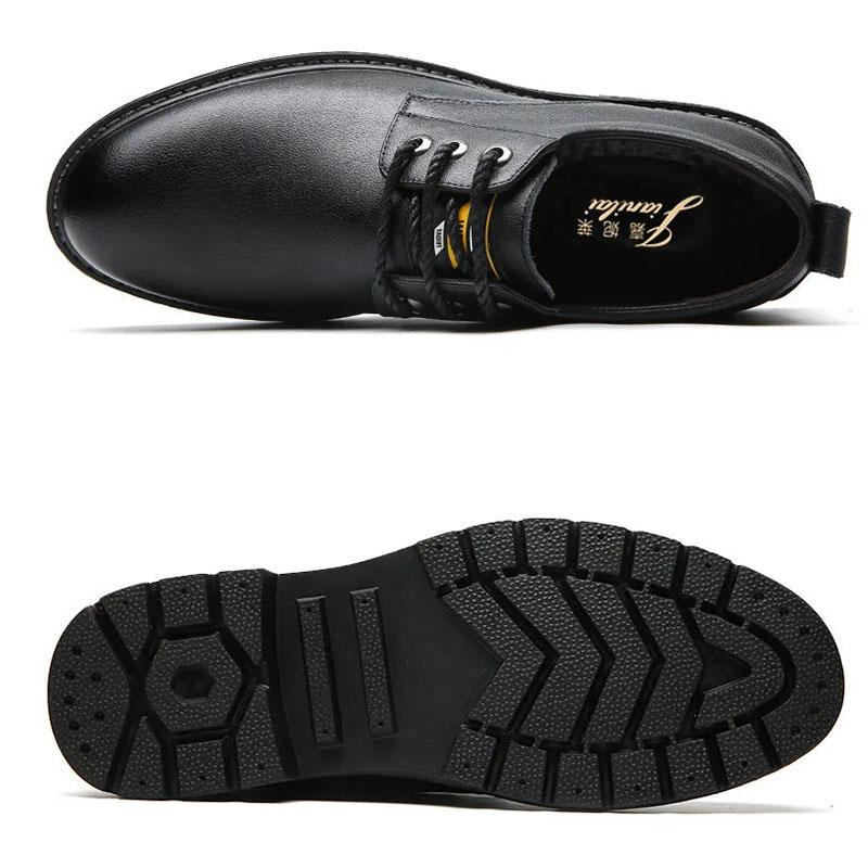 soft black work shoes