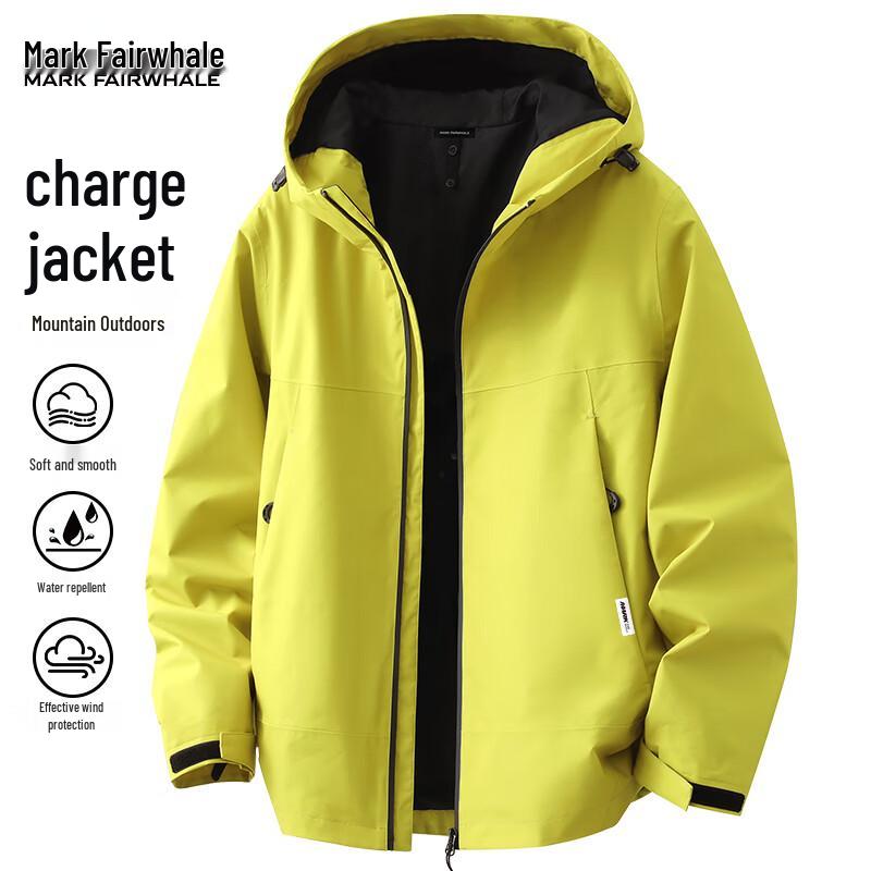 Mark Fairwhale Men s 3-in-1 Windproof Waterproof Outdoor Jacket S