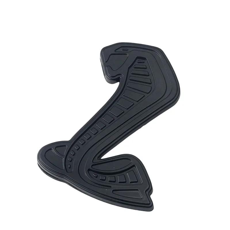 Metal Car Front Grille Emblem for Ford Shelby GT500 Mustang Fiesta Focus Mondeo Kuga Ranger Explorer Rear Trunk Badge Sticker