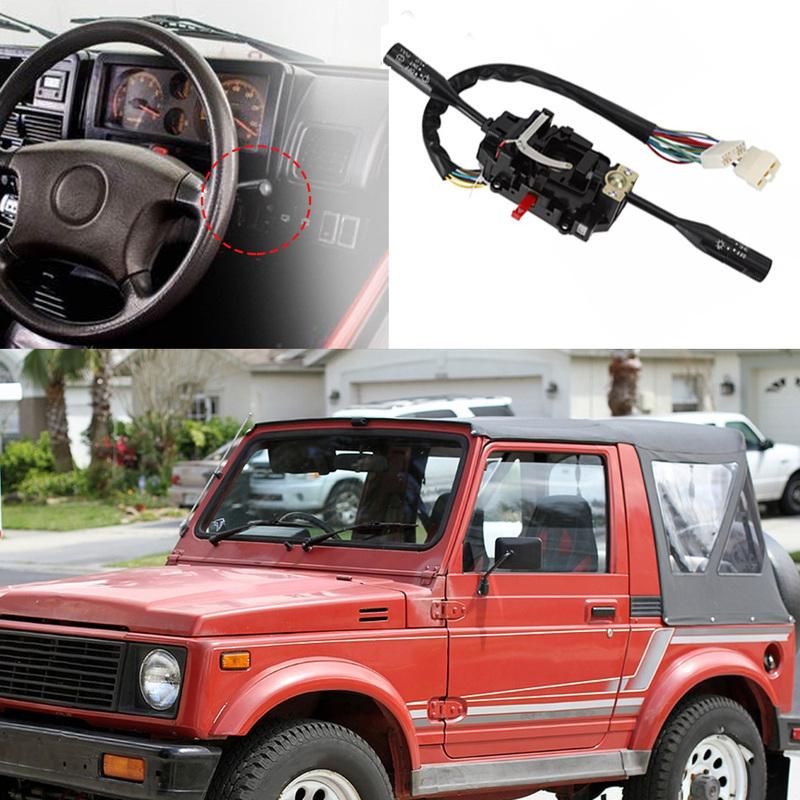 Combination Switch Headlight Wiper Turn Signal Switch for Suzuki Samurai 1985-1995 Left Hand Driver 3740080521