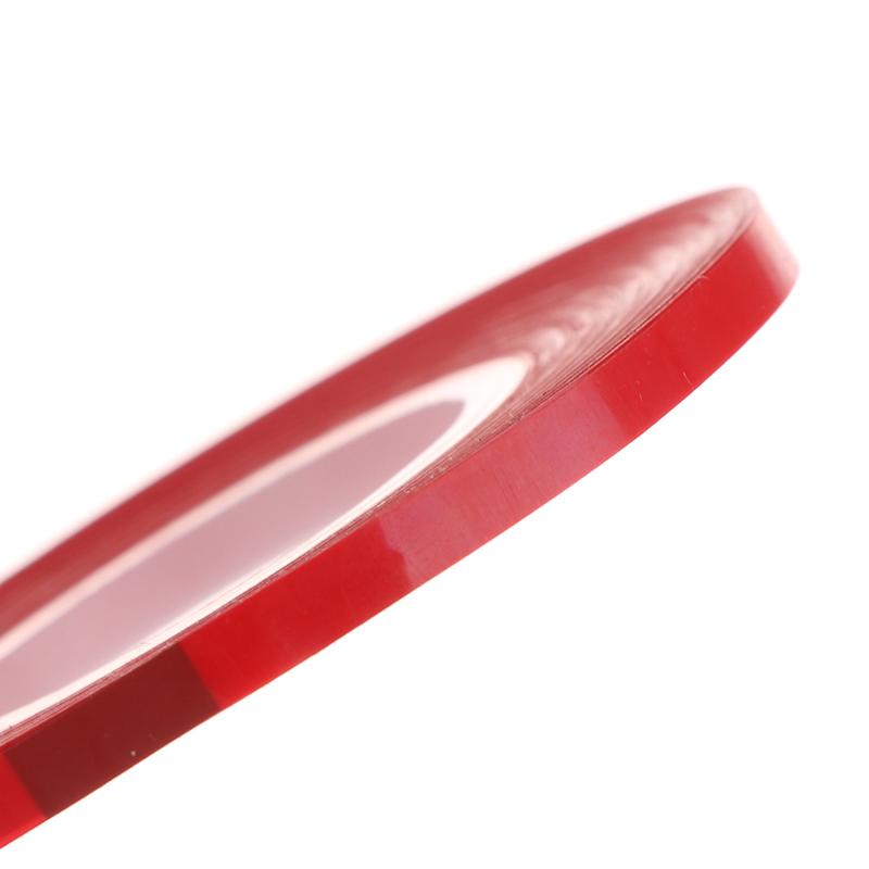 1 Rouleau Rouge 1/8″ Bande d'Épissage de Cassette Magnétophone Bande d'Amorce Bande Joint Remplacement Base Bande Spéciale