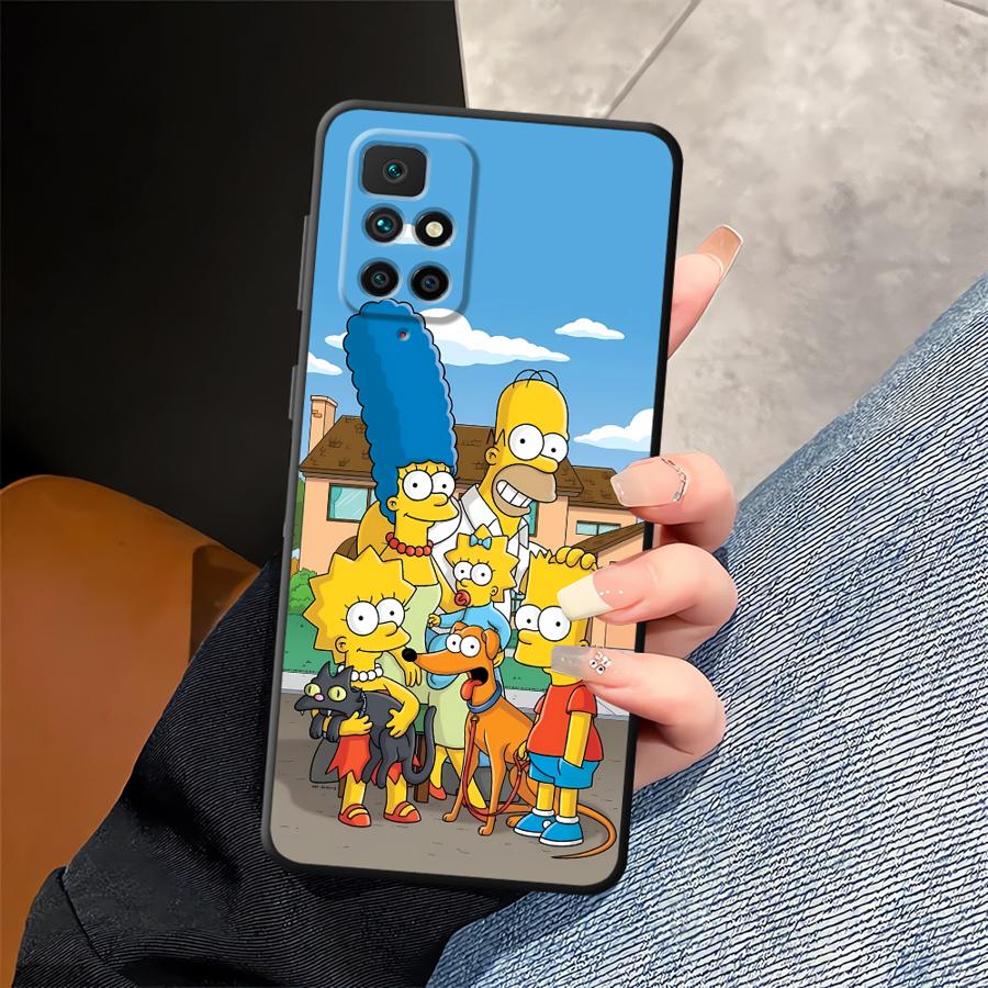 Case for Xiaomi Redmi 9T A1 A2 Plus 9A 9C K40 K50 Gaming 10 13C K60 A5 12C 12 Funda Phone Cover The S-simpsons Cartoon