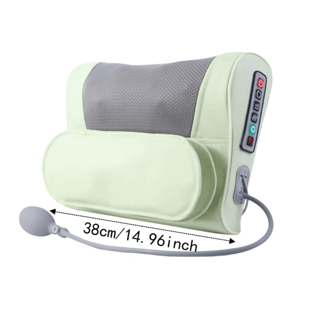 Built-in Heat Neck Massage Pillow Deep Tissue Full Body Massager Neck Shoulder Waist