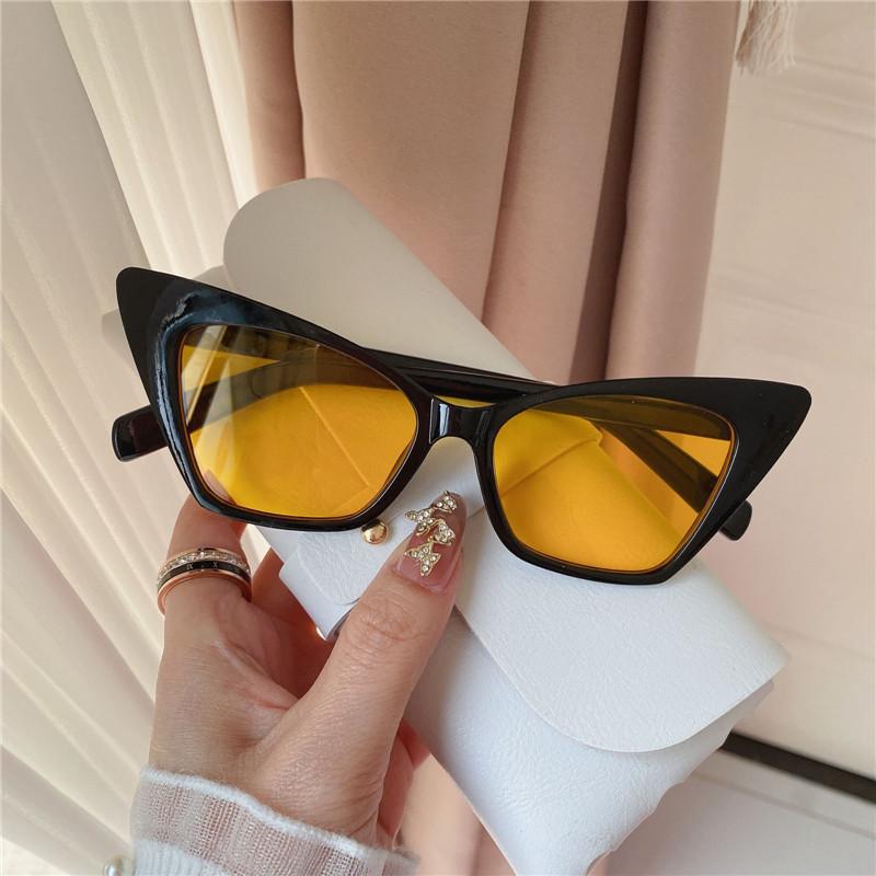 Mote Square Solbriller Dame Designer Luksus Mann/Kvinne Cat Eye Solbriller Klassisk Vintage UV400 Outdoor