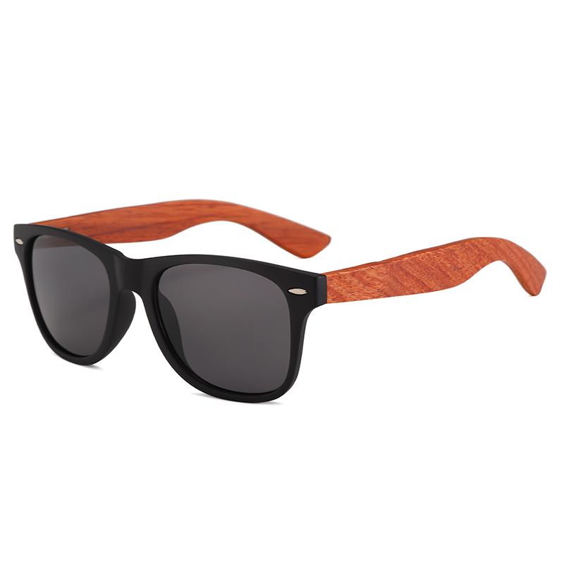 Brand Classic Wooden Square Sunglasses Vintage Fashion Women Men Brand Sun Glasses Retro Outdoor Driving Man Lady Glasses Uv400