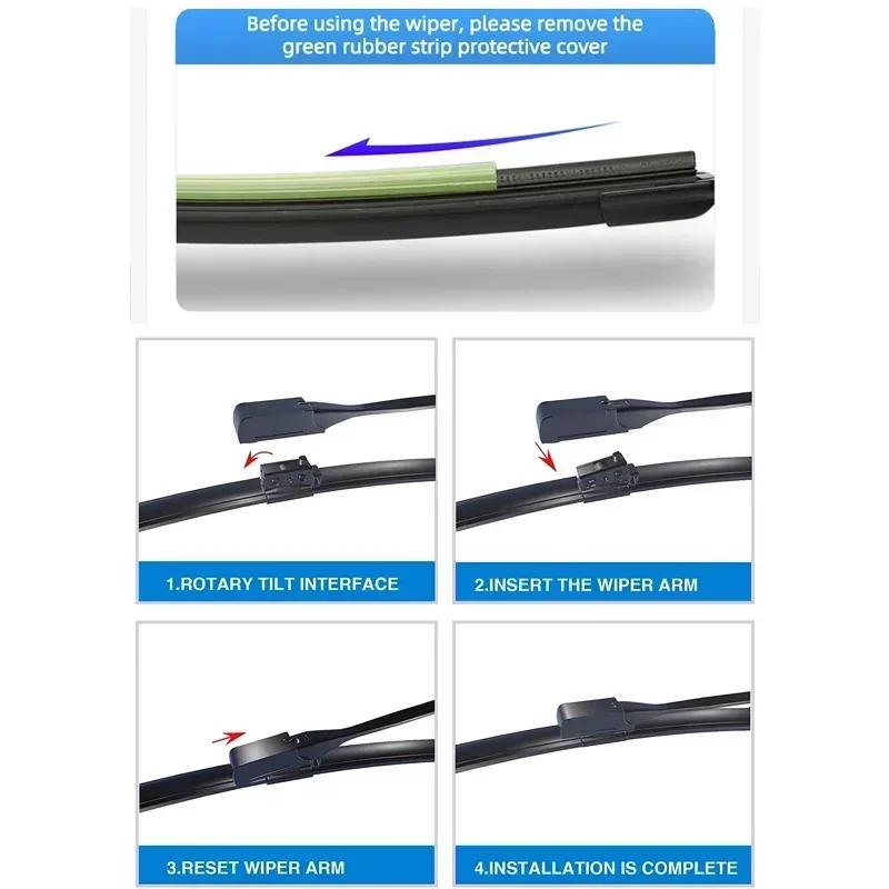 Per Mercedes Benz Classe E W213 S213 2016 - 2026 2026 2020 2018 2017 Accessori Auto Spazzole Tergicristallo Anteriori Spazzole Finestrino Parabrezza