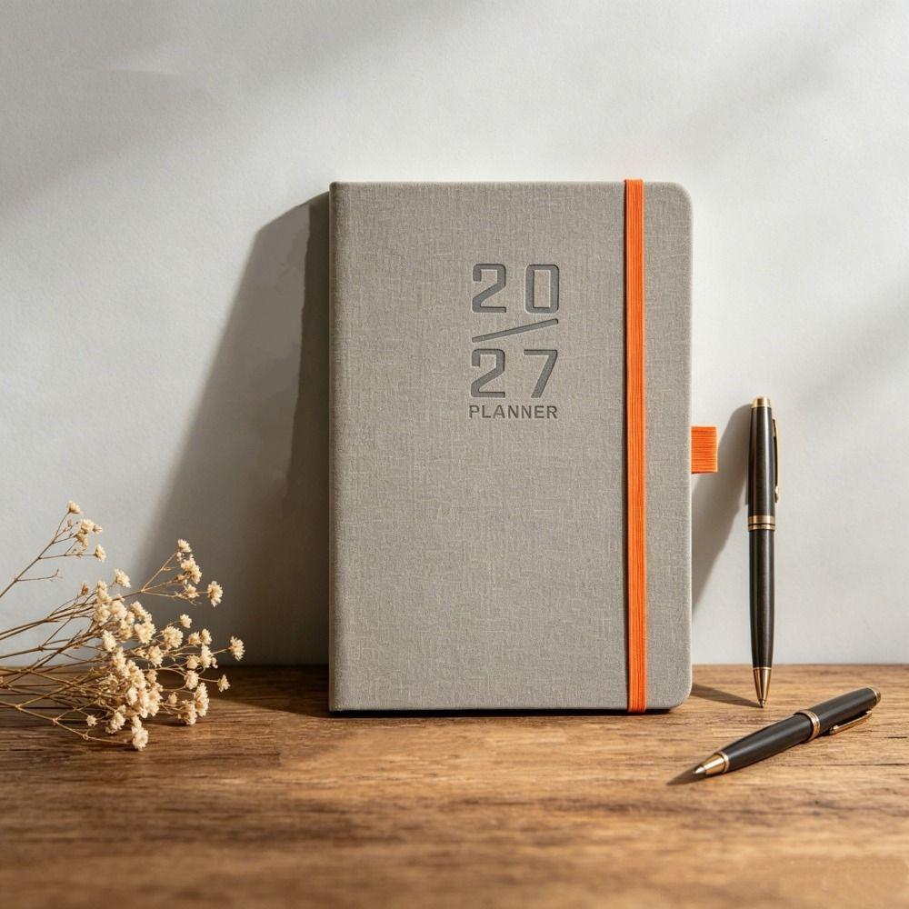 English A5 Agenda Planning Notebook Wear-resistant Office Work Planner School Office Supplies