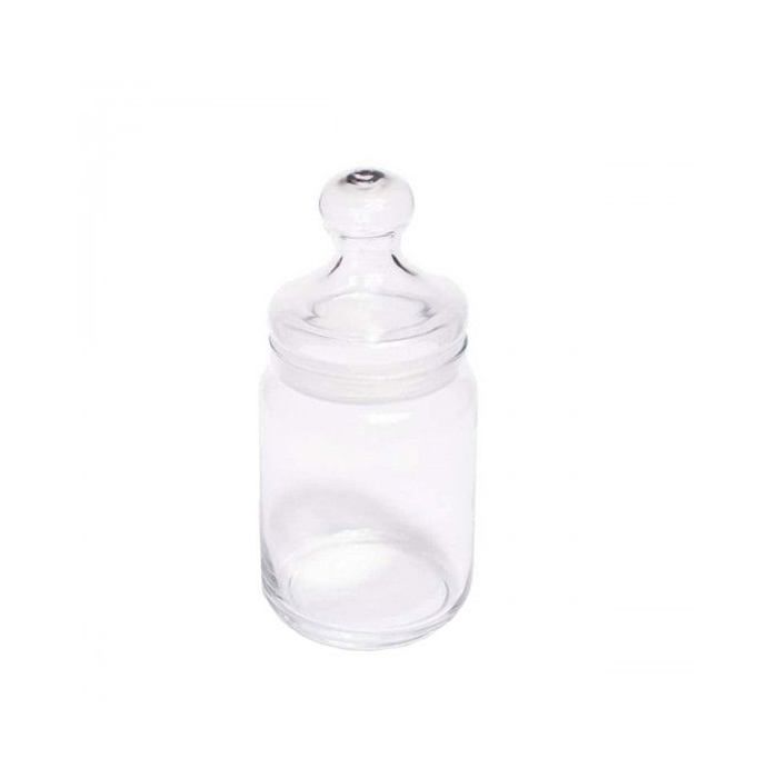 Glass Bonbonnière - OnRangeTout - Vintage - 1 Liter - Airtight Closure - Made In France