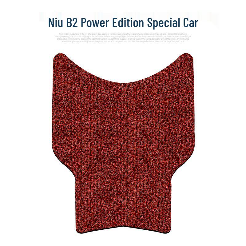 Niu B2 Elektrofahrzeug Wasserdichte Rutschfeste Fußmatte