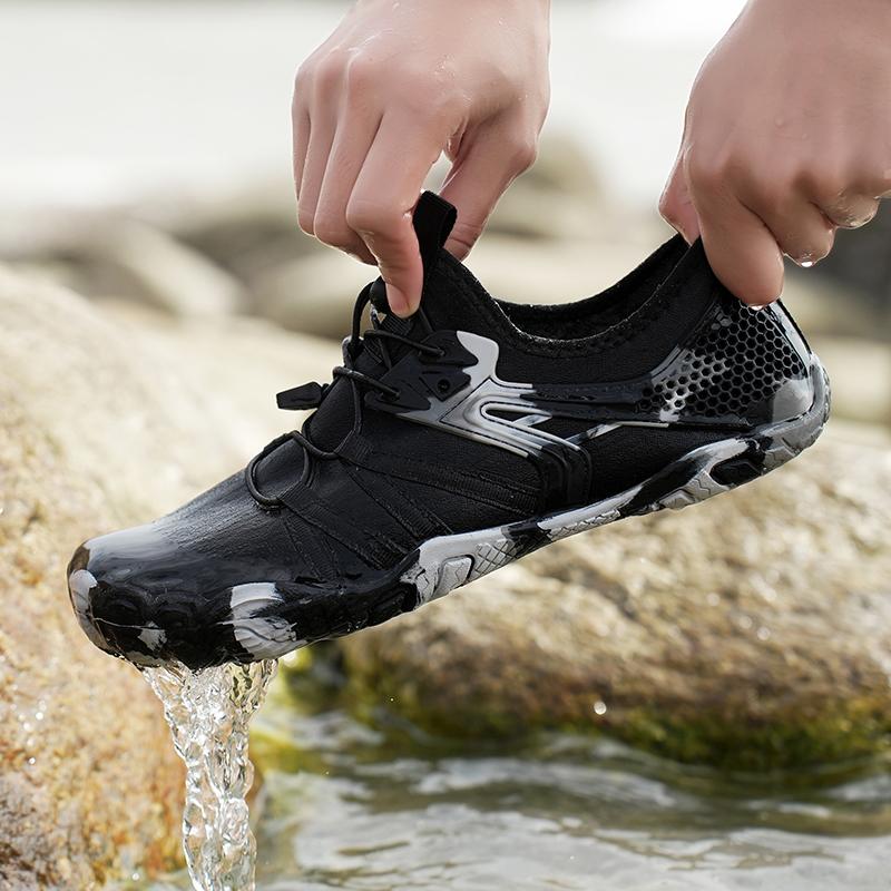 Beach Barefoot Wading Sneakers Unisex Quick Drying Aquatic Shoes for Sea Pool Water Sports Surfing Fishing Size 35-46