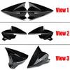 For SEAT LEON MK3 5F 2013- IBIZA MK5 2017- Rearview Side Mirror Cover Wing Cap Exterior Door Rear View Case Trim Sticker