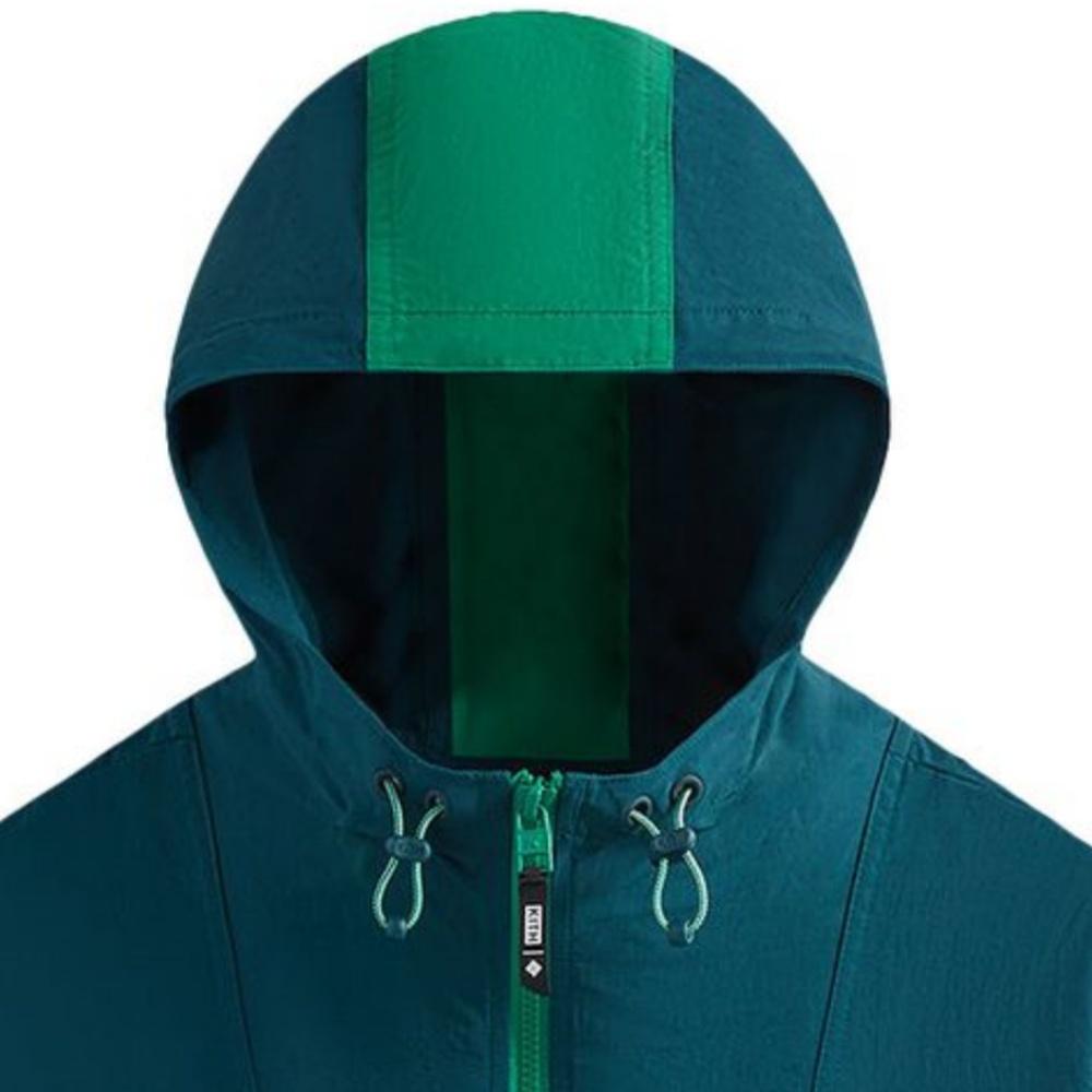 Kith For Columbia Wind Anorak Midnight Teal Unisex Outerwear 2103991-301