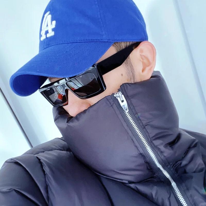 Box Sunglasses Hip Hop Men'S And Women'S Sunglasses Trend Street Shot Personality