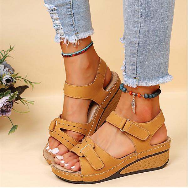 Neue Sandalen Schuhe Frauen Weiche frauen Sandalen Slip Auf Offene spitze Wanderschuhe Slipper Party Schuhe Weibliche