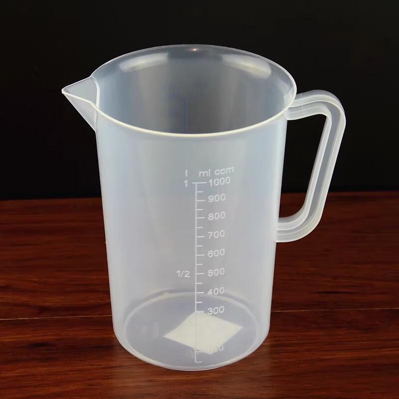 HUIWEN Plastikowy kubek miarowy ze skalą