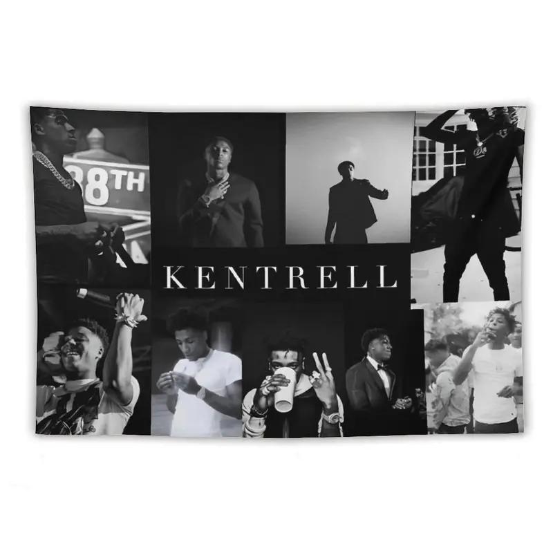 Kentrell YoungBoy NBA Tapestry Hip Hop Singer Wall Mounted Polyester Decoration Bedroom Dormitory Wall Decoration 74x94cm(29x37in)