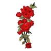 Flower Embroidery Iron On Patches Water Dissolvable Clothing Appliques For Garment Cheongsam Decoration Sewing Project