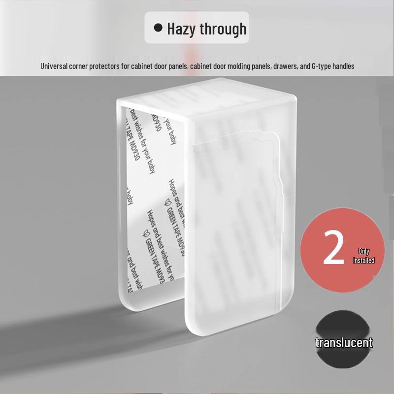 

Anti-Collision Corner & Handle Protector for Cabinets, Wardrobes, and Tables