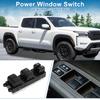 Power Window Switch No.25401EA003 Front Left Driver Side Window Control Switch for Nissan Frontier Xterra 2005-2012 Black