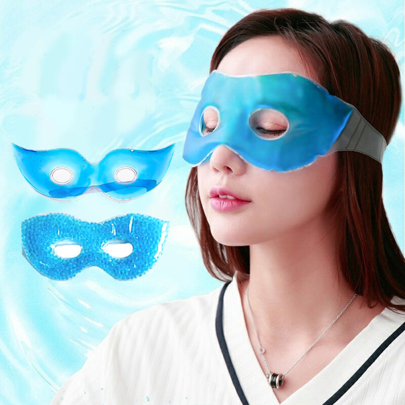 Cold and hot eye pack/eye massage/eye puffiness removal eye mask Hot and cold eye packs