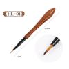 Japanese Manicure Pen Gourd Pen Walnut Sandalwood Rod Pull Line Painting Flower Hook Line Painting Gradual Change Smudge