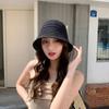 Knitted Sun Hat Foldable Hollow Beach Cap Casual Fisherman Hat