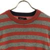 Unused Paul Smith JEANS Border Pattern Long Sleeve Knit Sweater with Tags Men's Used