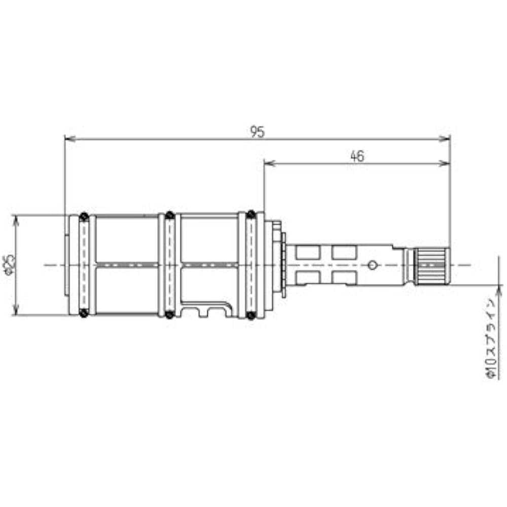 TOTO Opening/closing Valve Part TH577-6
