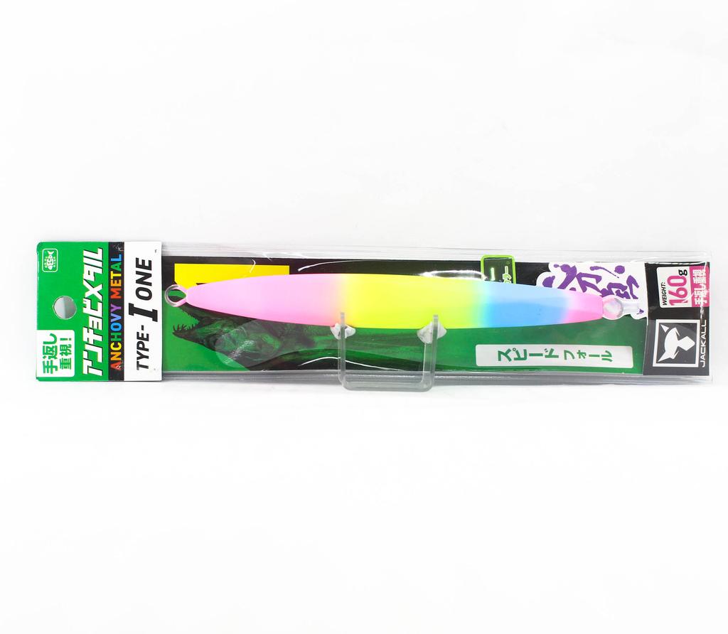 Jackall Metal Jig Anchovy Type 1 Standard 160 grams Glow Candy (2163)