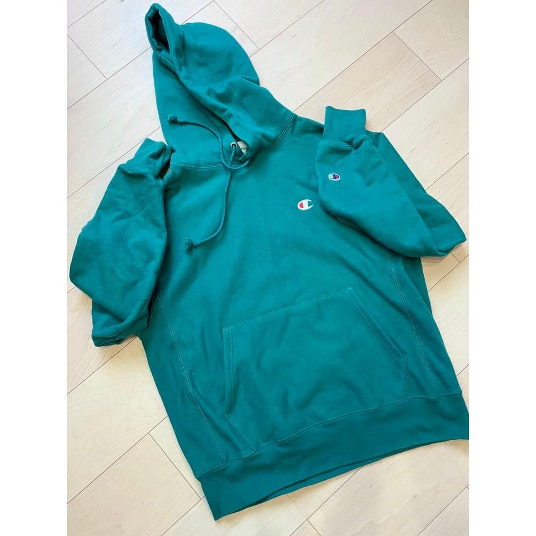 Champion Mono Blue Tag Reverse Weave Size M Parka