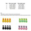 4pcs/set Breathable Anti-Slip Dog Boots Wear-Resistant Dog Paw Protectors  Night-time Walking