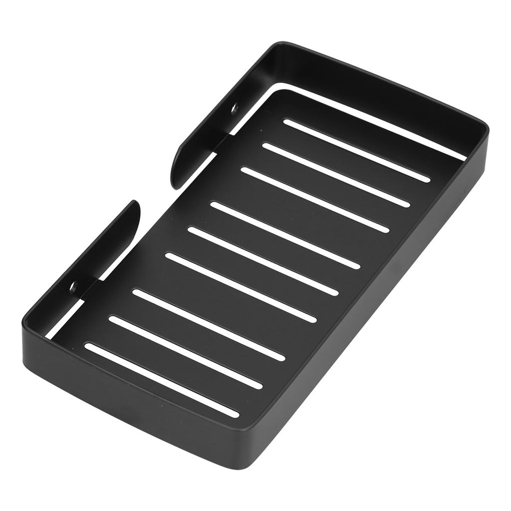 Seifenhalter aus Edelstahl Küchenschwammablage Wandmontiertes Duschregal Abtropf-Ablagerregal für