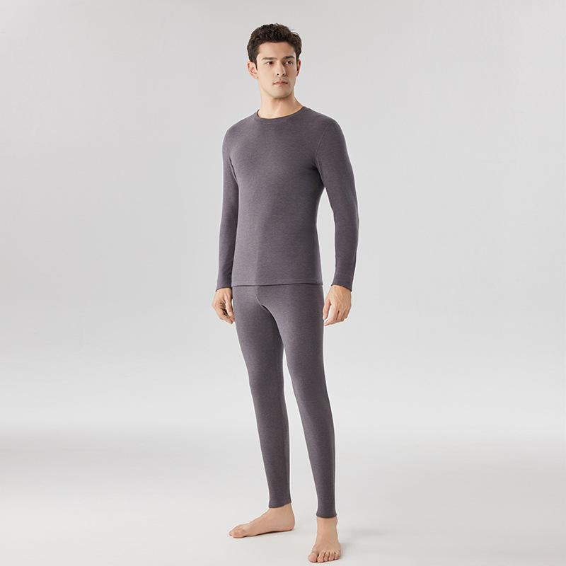 Autumn and winter German velvet thermal underwear women's suit antibacterial velvet thickened heating lead long johns