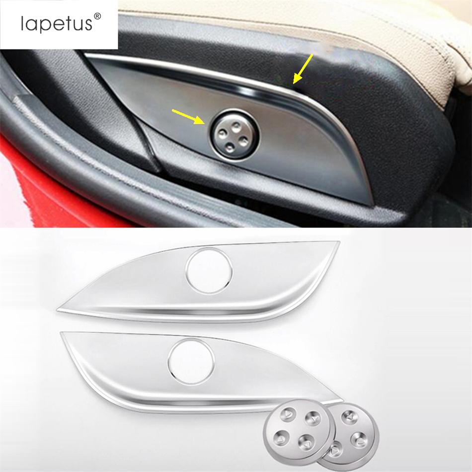 Seat Adjust Button Swtich Panel Frame Decoration Cover Trim For Mercedes Benz C CLASS W205 2014 - ABS Accessories Interior