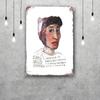 Zora Neale Hurston Funny Bar Metal Sign Retro Plaque Sign Alcohol Drinker Pub Club Man Cave Kitchen Wall Decoration