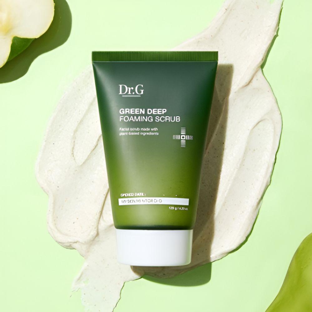 Dr.G Green Deep Foaming Scrub Pore Cleansing Exfoliating Facial Cleanser 120g