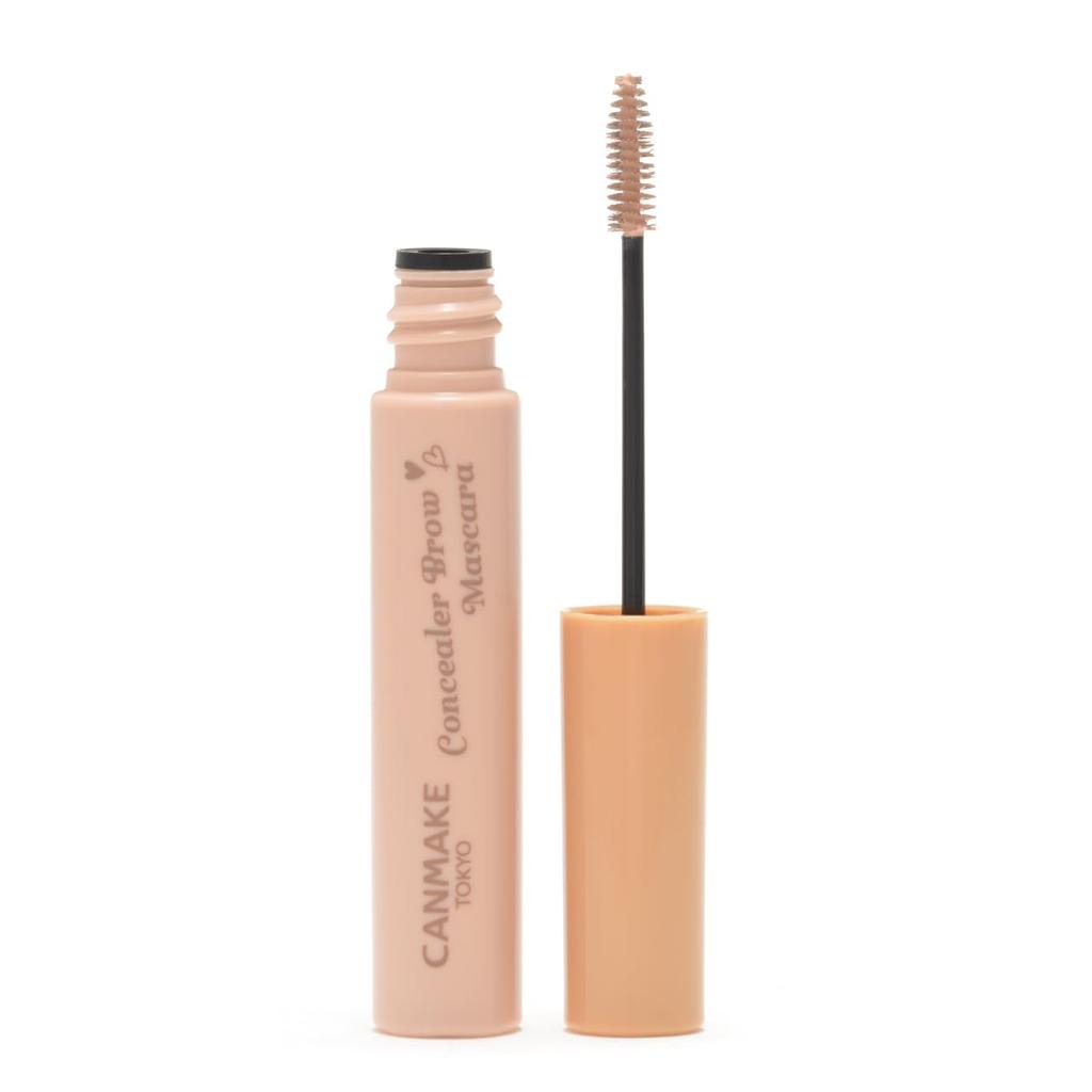 CANMAKE Concealer Brow Mascara 01 Pink Beige Eyebrow Mascara Concealer Bleached 4.0g