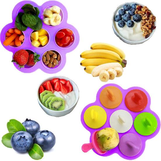 Popsicle Molds Silicone Ice Pop Molds Maker with Lids Sticks and Drip Catcher Frozen DIY Popsicle Trays Reusable Easy Release Ice Pop Maker No Drip