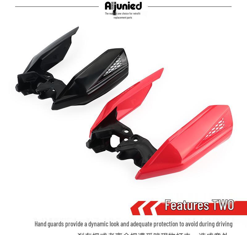 Honda CRF450RX RL Anti-Fall Handguards with Raised Windshield