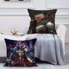 Handsome Anime Goblin Slayer-Cartoon Pillow Case Anti-dustmite Pillowcase Invisible Zipper Silky Short Plush Sofa Cushion Cover