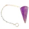 Simple Pendulum with Facets of Dowsing In New Amethyst