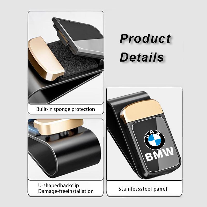 Universal Car Sun Visor Sunglasses Holder Storage Glasses Clip For BMW Performance X1 M3 M6 F01 F02 E34 E36 E60 F10 F20 X6 Cyfp80