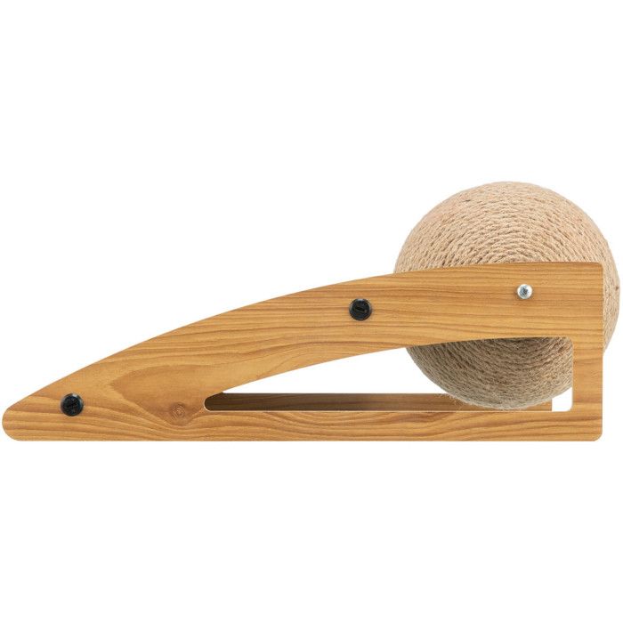 Griffoir Rampe Avec Balle 15 Cm, 40 X 20 X H 17 Cm Pour Chat - Trixie