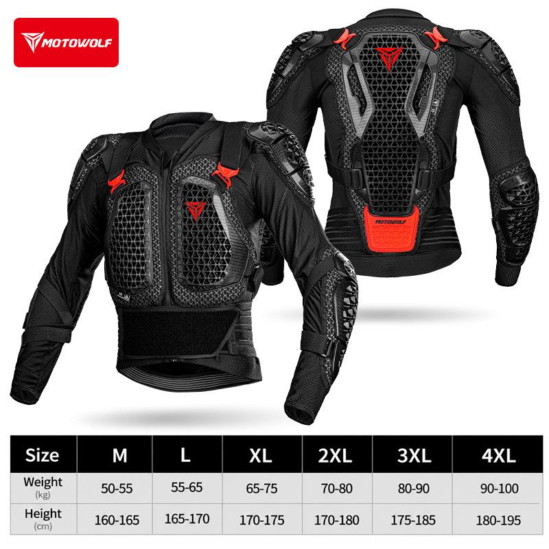 Motorcycle Jacket Men Women Motorcycle Full Body Armor Jacket Moto Turtle Motocross Racing Jacket CE Approved Protective Gear