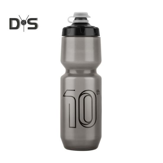 

Бутылка для воды для велосипеда объемом 750 мл, большая емкость, портативная, легкая, для скалолазания, путешествий, спорта, спортзала, тренировок, езды на велосипеде, сжимаемая, питьевая бутылка чистый/чёрный